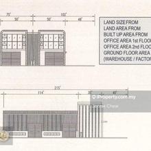 Banting new township brand new semi d factory freehold with office 