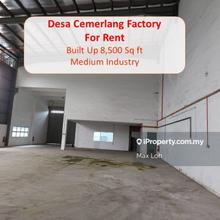 Desa Cemerlang, Semi D Factory, Bua 8.5k Sqf