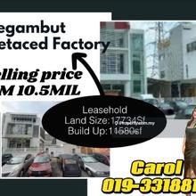 Segambut Detaced Factory For Sales