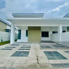 Brand New ! Single Storey Semi Detached House (Guarded d Gated) 