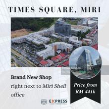 Brand New Shop at Miri Times Square (Near New Shell Hq Miri)