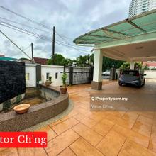 Spacious Bungalow Lot: Comes with huge garden area and fish pond