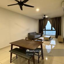 High Floor Fully Furnished 3 Bedroom with Nice View