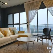 High floor corner lot facing forest view with balcony