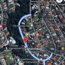 Bungalow land for sale at Jalan Batai Barat, Damansara Heights