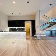 Home Office Setting Detached Bungalow Facing Green