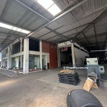 Semi D factory for rent selat selatan pandamaran port klang 
