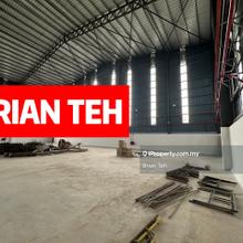 Detached Factory Warehouse Rent at Perai Nagasari 10 Tonne Floor Load