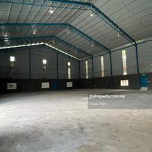 Stand alone Warehouse with staff squatter, Office , Big parking Spaces