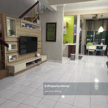 2 storey at puchong utama for sell fully entend 