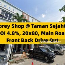 Full Tenanted, 3 Storey Shop, Roi 4.8% Full Tenanted
