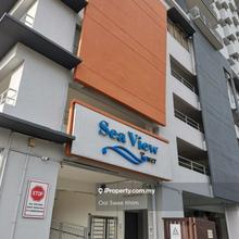 Sea facing and pool facing corner studio unit for sale