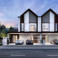 Luxury 2 storey Cluster home 35x70 with cctv, smart home,alarm system