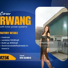 Rawang With Solar Power System Warehouse For Rent 