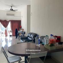 3 room partially furnished