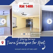 Taman Tiara Sendayan 2 storey terrace house for rent Labu