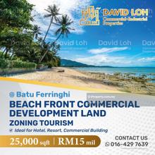 Batu Ferringhi Beach Front Commercial Development Land For Sale