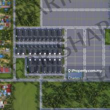 1.63 acres 242' x 294' Corner Jenjarom Industrial Park Banting