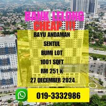 Lelong Bumi Lot Residensi Bayu Andaman Sentul Kuala Lumpur