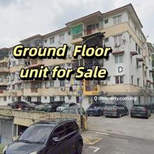 Ground Floor Unit For Sale Located at Cheras Awana, Block D