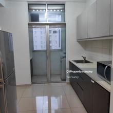 Corner unit with extra spacious foyer and privacy