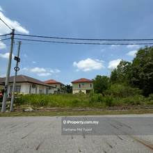 Flat land, infra ready unit to build bungalow