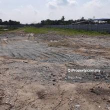 Johan Setia Limited Vacant Land completed land fill & Fencing , port klang, Klang
