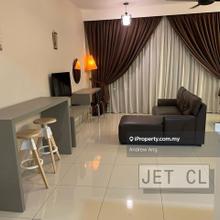 Full Furnish Trefoil Studio,482sqf, 2 bathroom, Setia Alam