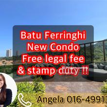 Ferringhi Residence 2, direct developer unit, entitle for raya package
