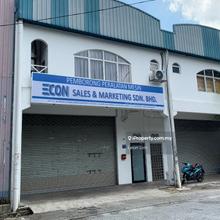 1.5sty link fact, corner, side extended, kepong, freehold, matured