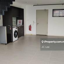 Unit is rented, facing south, freehold with partially furnished 