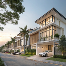 New Launch 3 storey Terrace 25x70 Next To Perling