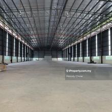 New Detached Factory at Puncak Alam Selangor , High Ceiling 