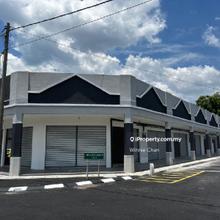 Meru Newly Never Occupied Single Storey Shop Lot For Sale