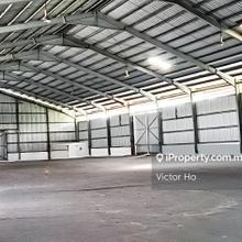 Demak Laut Industrial Park, Fully Covered Warehouse for Rent