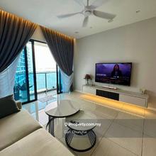 Queens Waterfront 1 @ Bayan Lepas Fully Furnished fully seaview