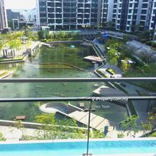 Mid floor with balcony facing nice coral pond & swimming pool view!
