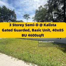 Gated guarded, Semi d house, 6rooms, Basic unit