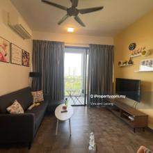 2 bedrooms with fully furnished