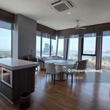 Corner condominium with panaromic ocean view.