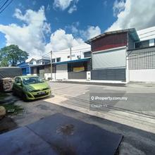 1.5 Semi Detached Menglembu Factory with Office and Forklifts