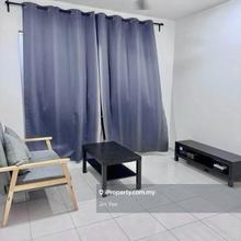 Air Con Selesa Apartment F/ Furnished Kit Cabinet Fridge Washer Nr MRT
