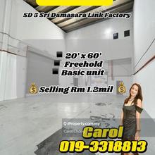 Bandar Sri  Damansara  Link Factory For Sales
