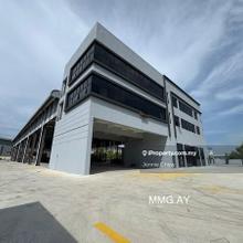 Sungai kapar indah klang 3sty open concept detached factory w 400amp