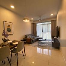 Ready Move In, Beside Mall, Free Furnished, Full Loan & Low Density!!