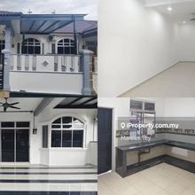 1 storey Terrace/ Full Loan/ Renovated/ Taman Mega Ria 2 Tangkak Johor