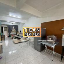 80% Furnished Limau Manis Apartment with Lift near Iconcity For Rent