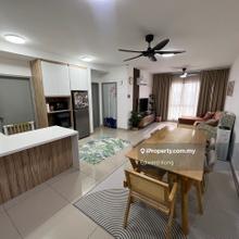 Partially Furnished Avia Plus Condo Bch Rawang AEON