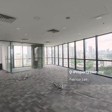 Partially furnished office unit for rent, next to Mid Valley