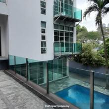 Modern 3 storey bungalow with pool for rent